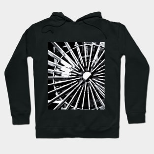 industrial wheel Hoodie